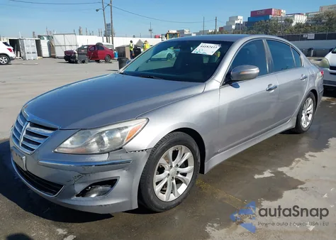 2013 Hyundai Genesis 3.8 from USA, damaged, VIN KMHGC4DD5DU222327